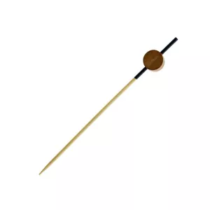 Pics cylindre marron 5cm